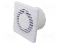 Fan: AC; axial; 230VAC; 93m3/h; 26dBA; slide; 2400rpm; 135x135x79mm ORNO OR-WL-3200/100/S
