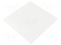 Decorative panel; plexiglass PMMA; white; 170x170x10mm ORNO OR-WL-3203/GW