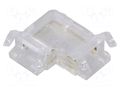 LED tape connector; for tape-to-tape connection; L-connector POS UQS-COB-12W-SS-L