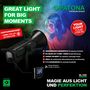 PATONA Premium LED professional photo light video light LED 150W COB ML-1500 incl. carry bag, PATONA 4217 4055655253222