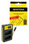 PATONA Smart Dual LCD USB Charger for Panasonic MW-BLC12PP V-Lux 4 Panasonic DMW-BLC12PP, PATONA 141625 4055655213417