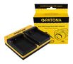 PATONA Dual Ladegerät f. BENQ Casio NP-40 DC P500 E520 E520+ E610 Casio NP-40 Casio inkl. Micro-USB, PATONA 191524 4055655186827