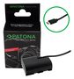 PATONA Premium USB-C Input battery adapter for Canon LP-E6P LPE6P EOS R5 R5 Mark II R6 /R6 Mark II, PATONA 9420 4055655257237