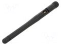 Antenna; WiFi; 3dBi; linear; angular,twist-on,vertical; 50Ω JC Antenna JCW402-SMA