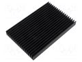 Heatsink: extruded; grilled; black; L: 150mm; W: 100mm; H: 15mm SEIFERT ELECTRONIC KL-242/150/SW