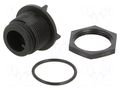 Connector: circular; socket; male; PIN: 2; 250V; w/o contacts; IP68 BULGIN PX0413/02P