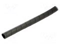Spiral wrapping; ØBundle : 10÷100mm; PE-FR,polyetylene; black HELLERMANNTYTON SBPEFR9-PE-FR-BK