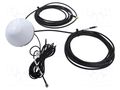 Antenna; GPS,GSM,LTE,WiFi; 5dBi; 50Ω; 4.9÷6GHz; SMA MOBILEMARK SMWG-311-3C3C2C