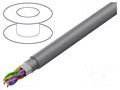 Wire: control cable; SUPER-PAAR-TRONIC-C-PUR; 4x2x1mm2; grey HELUKABEL SPT-C-PUR4X2X1