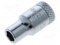 Socket; 6-angles,socket spanner; 5.5mm; 1/4"; tool steel; L: 25mm GEDORE GEDORE-6165750