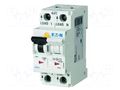 RCBO breaker; Inom: 6A; Ires: 30mA; Poles: 1+N; 240VAC; IP20; 1÷25mm2 EATON ELECTRIC FRBDM-C6/1N/003GA