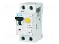 RCBO breaker; Inom: 4A; Ires: 30mA; Poles: 1+N; 240VAC; IP20; 1÷25mm2 EATON ELECTRIC FRBM6-D4/1N/003-A