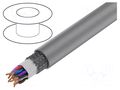 Wire: control cable; SUPER-PAAR-TRONIC-C-PUR; 6x2x0.25mm2; grey HELUKABEL SPT-C-PUR6X2X0.25