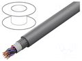 Wire: control cable; SUPER-PAAR-TRONIC-C-PUR; 8x2x0.25mm2; grey HELUKABEL SPT-C-PUR8X2X0.25