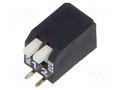 Switch: DIP-SWITCH; Poles number: 2; OFF-ON; 0.025A/24VDC; Pos: 2/2 ECE EHP102E