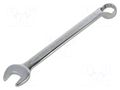 Wrench; bent,combination spanner; 17mm; Chrom-vanadium steel KING TONY KT-1067-17