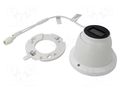 Camera: CCTV IP; Dim: Ø121.9x99.1mm; white-black; -40÷55°C; IP67 DAHUA 6923172581136
