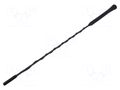 Antenna mast; car top,automotive,external; 405mm; M5; AM,FM MTA 7551037