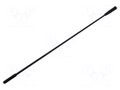 Antenna mast; car top,automotive,external; 400mm; M6; AM,DAB,FM MTA 7551045
