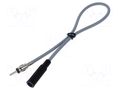 Cable; 0.5m; DIN socket,DIN plug; Car brand: universal MTA 7581020