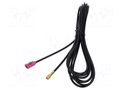 Cable; 5m; Fakra female,SMA male; Car brand: universal MTA 7581171