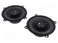Car loudspeakers; two-way; 130mm; 80W; 80÷16000Hz; 4Ω; 90dB; 2pcs. MTA 7697322