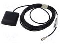 Antenna; automotive,inner,external; GNSS; Fakra,SMA (m),SMB (f) MTA 7757001