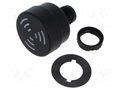 Signaller: sound; 22mm; -20÷50°C; Ø22.5mm; IP65; 24VAC; 24VDC WERMA WER-10900075