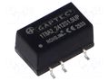 Converter: DC/DC; 1W; Uin: 19.2÷28.8VDC; Uout: 12VDC; Iout: 84mA GAPTEC Electronic 1T8A2-2412S1.5UP