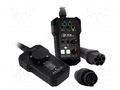 Meter: EV Charging Station Analyzer; 0÷40°C; black; IP40 PCE INSTRUMENTS PCE-EVSE310+