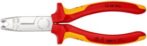KNIPEX 13 46 165 Stripping Pliers insulated with multi-component grips, VDE-tested chrome-plated 165 mm 13 46 165 4003773079699