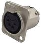 SOCKET, XLR, PANEL, UNIFIED, 4POLE AC4FDZ