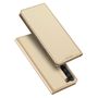 Dux Ducis Skin Pro Case for Samsung Galaxy S23+ Flip Card Wallet Stand Gold, Dux Ducis 6934913032671