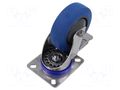 Transport wheel; Ø: 100mm; W: 32mm; H: 128mm; torsional with lock COLSON BXPR-1001-5100