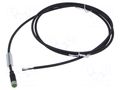 Cable: for sensors/automation; M8; PIN: 4; straight; 1.5m; plug MURRELEKTRONIK 7000-08061-6310150