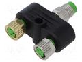 Adapter; M8; PIN: 3,4; 60VDC; 60VAC; 4A; 7000; IP67; -30÷85°C MURRELEKTRONIK 7000-88621-0000000