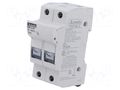 Fuse base; 10x38mm; for DIN rail mounting; 32A; Poles: 2; 1kVDC LOVATO ELECTRIC FB01D2P