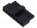 Connector: wire-wire; plug; female; PIN: 8; Micro MATE-N-LOK; 250V TE Connectivity 1445022-8