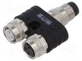 Adapter; M8; PIN: 3,4; 32VDC; 32VAC; 2A; 7000; IP67; -30÷80°C MURRELEKTRONIK 7000-88602-0000000