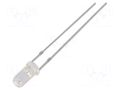 LED; blue; 3mm; 500÷750mcd; 50°; Front: flat; 2.9÷3.4VDC; -30÷85°C OPTOSUPPLY OSBBS23N51A