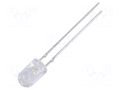 LED; white cold; 5mm; 25000÷30000mcd; 15°; Front: convex; -30÷85°C OPTOSUPPLY OSW5DK5E11B