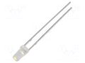 LED; white cold; 3mm; 1120÷1560mcd; 100°; Front: flat; 2.9÷3.4VDC OPTOSUPPLY OSWWD23NA1A