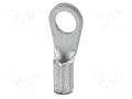 Tip: ring; M3; 1mm2; non-insulated; silver; 110°C PHOENIX CONTACT C-RC1/M3DIN