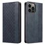 Magnet Strap Case Case for Samsung Galaxy S23 Flip Wallet Mini Lanyard Stand Blue, Hurtel 5907769351624 5907769351624