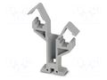 Mounting clamp; L: 48mm; ways: 2; W: 10mm; H: 42mm; Body: grey PHOENIX CONTACT AB2/SS
