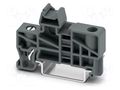 Holder; L: 35.3mm; W: 9.5mm; H: 50.5mm; TS35 x 15,TS35 x 7.5 PHOENIX CONTACT E/TB