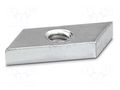 Fixing element; L: 4.95mm; W: 9.9mm; H: 27.7mm; Body: silver PHOENIX CONTACT GLM6
