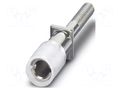 Test socket; screw terminal; PA; ways: 1; W: 6mm; H: 6mm; Body: white PHOENIX CONTACT PSBJ3.5/18/6WH