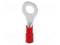 Tip: ring; M6; 1.5mm2; red; Type: insulated; Mat: PA; UL94V-2 PHOENIX CONTACT C-RCI1.5/M6