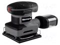 Finishing sander; electric; 240W; 230VAC; 110x110mm; Mounting: bur GRAPHITE 59G322